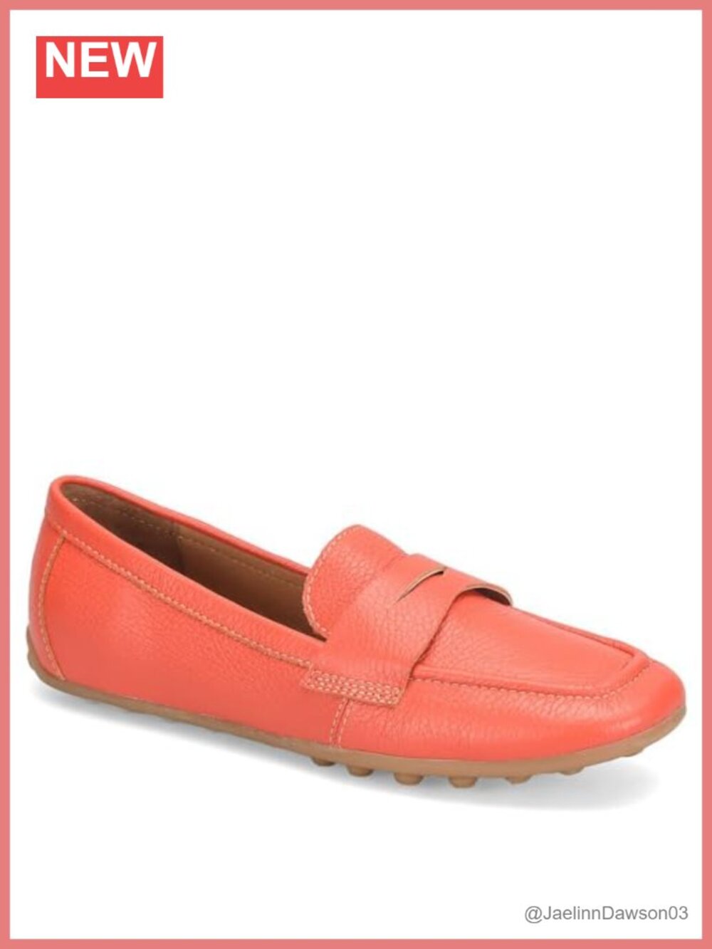 Sofft Allie Leather Pull-On Loafers Size 9.5